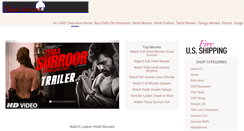 Desktop Screenshot of hindimovies.com